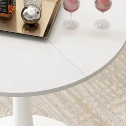 Esstisch Carl Weiß 70 x 70 cm Vicco