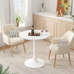 Esstisch Carl Weiß 70 x 70 cm Vicco