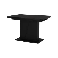 Esstisch Fenaro Schwarz 120 x 80 cm ausziehbar Vicco