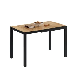 Esstisch Granny Eiche/Anthrazit 120 x 70 cm ausziehbar Vicco