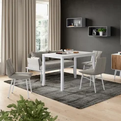 Esstisch Granny Weiß 120 x 70 cm ausziehbar Vicco