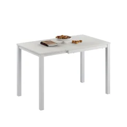 Esstisch Granny Weiß 120 x 70 cm ausziehbar Vicco