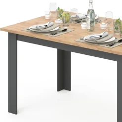Esstisch Karlos Goldkraft Eiche 140 x 90 cm Vicco