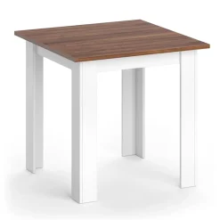 Esstisch Karlos Nussbaum 80 x 80 cm Vicco