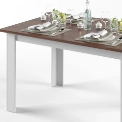 Esstisch Karlos Nussbaum 140 x 90 cm Vicco