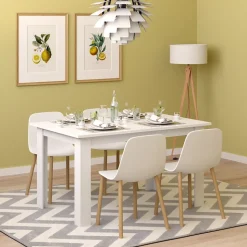 Esstisch Karlos Weiß 140 x 90 cm Vicco