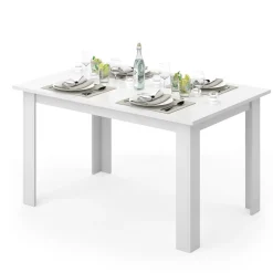 Esstisch Karlos Weiß 140 x 90 cm Vicco