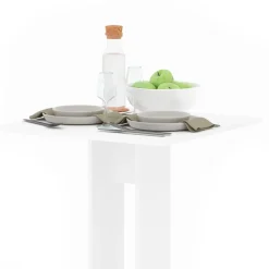 Esstisch Repose Weiß 65 x 65 cm Vicco