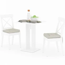 Esstisch Repose Weiß 65 x 65 cm Vicco