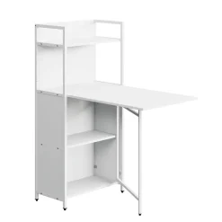 Esstisch Savio Weiß 57 x 30 cm mit klappbarer Tischplatte Vicco