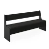 Esszimmer-Bank Roman Schwarz 41.5 x 166.6 cm Vicco