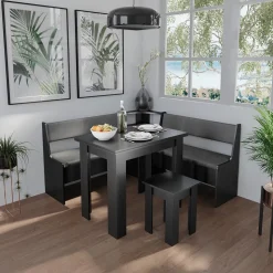 Esszimmer-Bank Roman Schwarz 41.5 x 106.6 cm Vicco