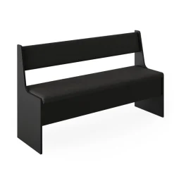 Esszimmer-Bank Roman Schwarz 41.5 x 136.6 cm Vicco