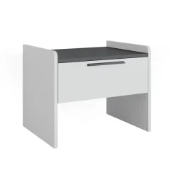 Esszimmerbank Roman Weiß 53.5 x 41.1 cm mit 1 Schublade Vicco