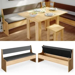 Esszimmer-Eckbank Roman Sandeiche 41.5 x 166.6 cm Vicco