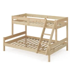 Etagenbett Everest Naturholz 140x200 / 90x200 cm Vitalispa