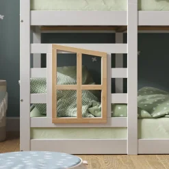 Etagenbett Maja Weiß 90x200 cm Vitalispa