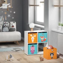 Faltbox Orange/Blau 30 x 30 cm 2er Set Vicco