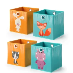 Faltbox Orange/Blau 30 x 30 cm 2er Set Vicco