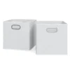 Faltbox Weiß 30 x 30 cm 2er Set Vicco