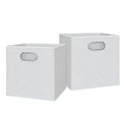Faltbox Weiß 30 x 30 cm 2er Set Vicco