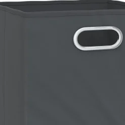 Faltbox 30x30 Anthrazit 30 x 30 cm 4er Set Vicco