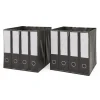 Faltbox 30x30 Schwarz 30 x 30 cm 2er Set Vicco