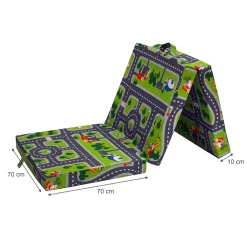 Faltmatratze Grün 190 x 70 cm Vitalispa