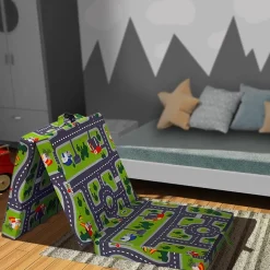 Faltmatratze Grün 190 x 70 cm Vitalispa