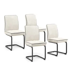 Freischwinger Eleganza Beige 4er Set Vicco