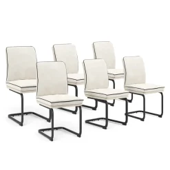 Freischwinger Eleganza Beige 6er Set Vicco