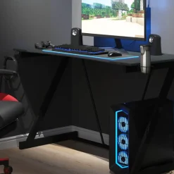 Gamingtisch Hudson Anthrazit 120 x 60 cm Vicco