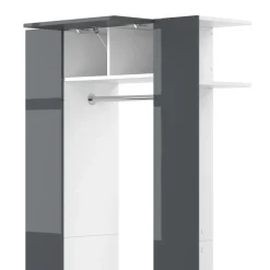 Garderobe Mats Anthrazit 36.6 x 191 cm Vicco