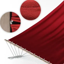 Hängematte Rot 190 x 120 cm OK-Living