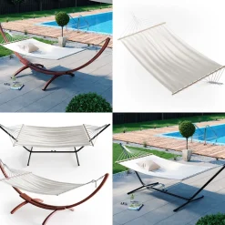 Hängematte Weiß 190 x 120 cm OK-Living