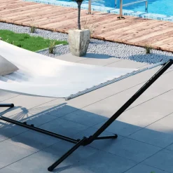 Hängemattengestell Schwarz 362 cm OK-Living