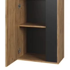 Hängeschrank Berno Goldkraft Eiche/Anthrazit 50.1 x 78.4 cm mit 2 Fächern Vicco