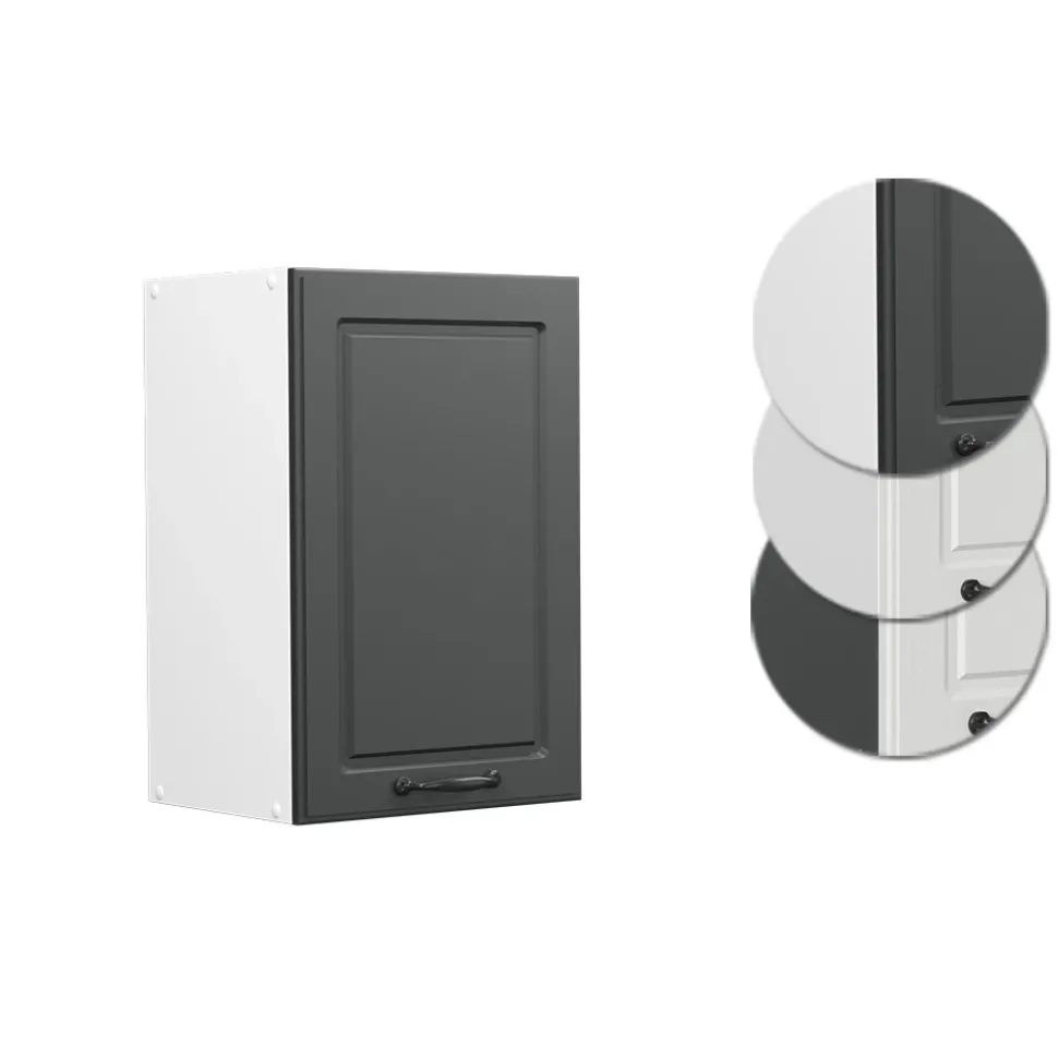 Hängeschrank R-Line Anthrazit Landhaus 40 cm Vicco