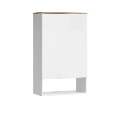 Hängeschrank Wido Weiß/Sonoma 60 x 100 cm mit Tür Vicco