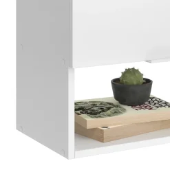 Hängeschrank Wido Weiß/Sonoma 60 x 100 cm mit Tür Vicco