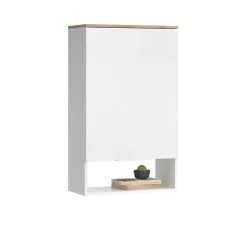 Hängeschrank Wido Weiß/Sonoma 60 x 100 cm mit Tür Vicco