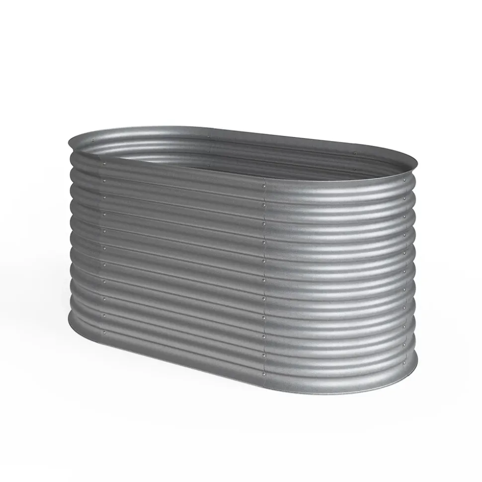 Hochbeet Silber 160 x 82 cm OK-Living