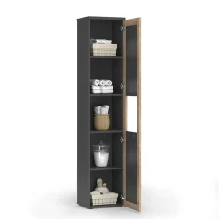 Hochschrank Niko Anthrazit 40 x 194.3 cm Vicco