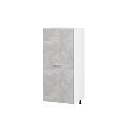 Hochschrank R-Line Beton 60 cm mit großer Tür Vicco