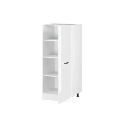 Hochschrank R-Line Weiß Hochglanz 60 cm mit großer Tür Vicco