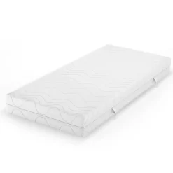 Kaltschaummatratze Weiß 100 x 200 cm 20cm Höhe Vitalispa