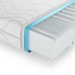 Kaltschaummatratze Weiß 120 x 200 cm 20cm Höhe Vitalispa