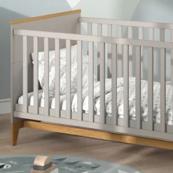 Kinderbett Malia Cashmere/Eiche 70x140 143.2 x 81 cm Vitalispa