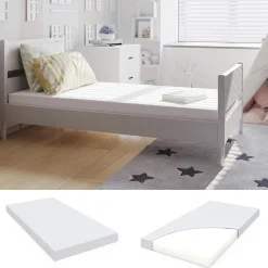 Kindermatratze Weiß 140 x 70 cm Vitalispa