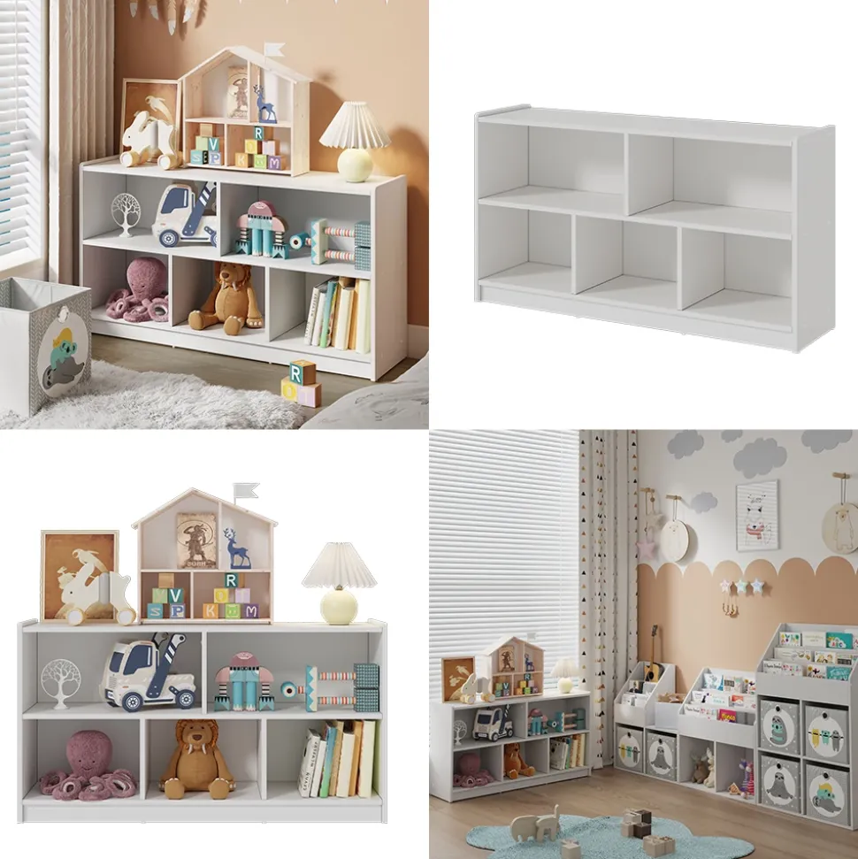 Kinderregal Conny Weiß 112 x 60.5 cm Vicco